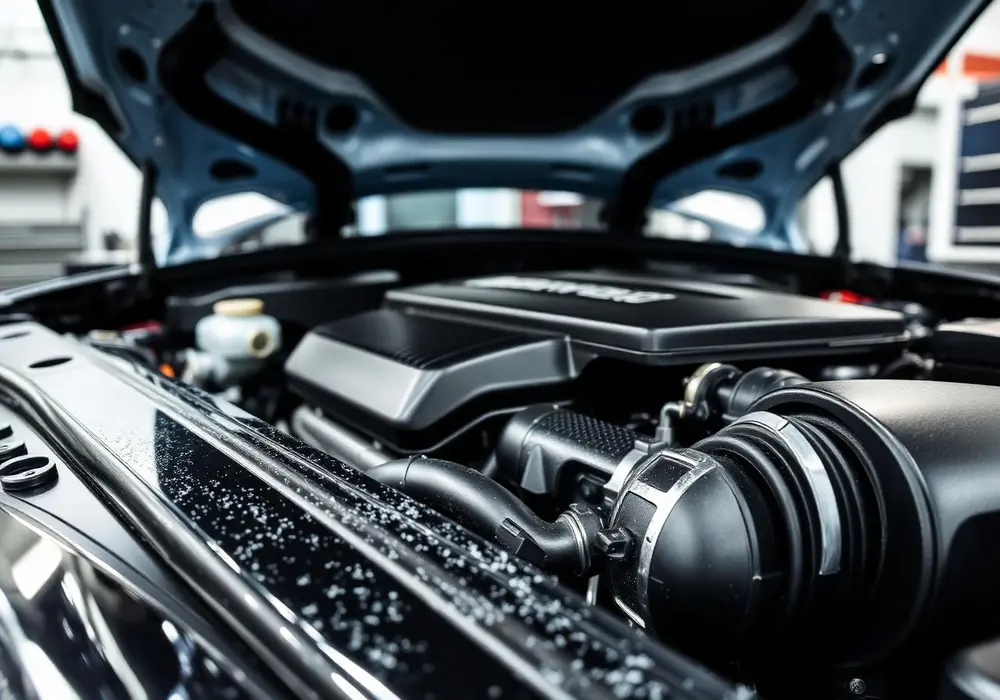 Professional engine bay detail Gastonia and Gaston County